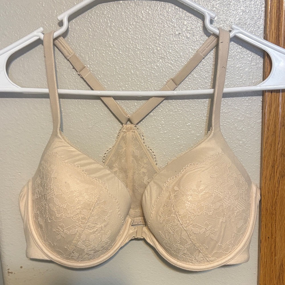Elegant Lace Beige Bra